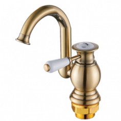 Змішувач умивальника LOFFREY LY81012C-2 бронза