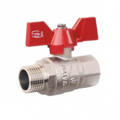 Кран кульовий 1/2" з-в WATERPRO WP607-15FMW