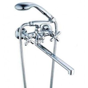 Змішувач для ванни ретро Lamb 143 (LDLAM143CRM22143) Lidz