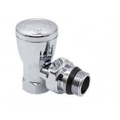 Кран кутовий хром Thermo Alliance 1/2 (рушник.) під ТЕН (40522)