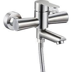 Змішувач ванна ZERIX PUD3 045 білий кор. вилив