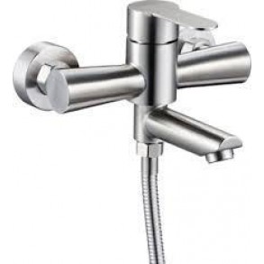 Змішувач ванна ZERIX PUD3 045 білий кор. вилив