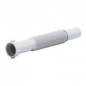 Гнучка труба з гайкою 1 1/2" (d 40) 600мм, 40*50, Lidz