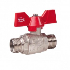 Кран кульовий SD FORTE 1/2" з-з метелик (PN 40)