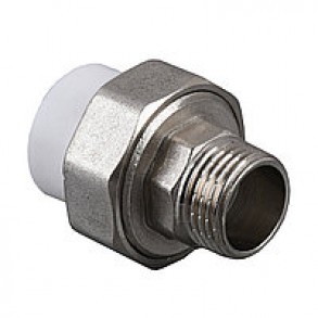 PP-R Муфта розбірна (метал.) 20х1/2 зв
